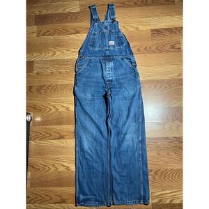 Vintage Men’s Round House Denim Work Overalls 33x29